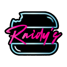 Raidy's logo.